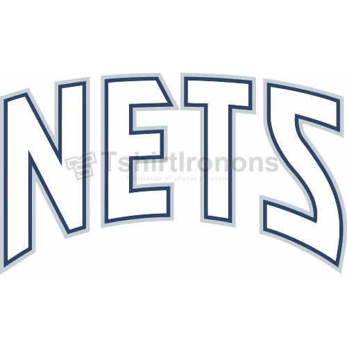 New Jersey Nets T-shirts Iron On Transfers N1100 - Click Image to Close